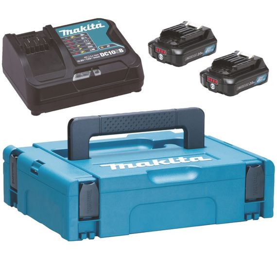 Набор аккумуляторов BL1021B (2 шт) и зарядное устройство для продукции Makita CXT (197658-5)