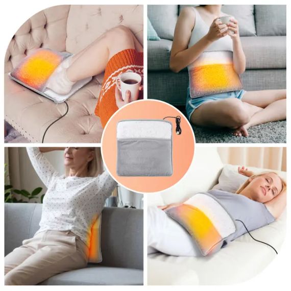 Электрогрелка для ног до 60°С (30×30см), от USB, Foot warmer / Термогрелка для ног / Электроковрик для ног | Зображення 3