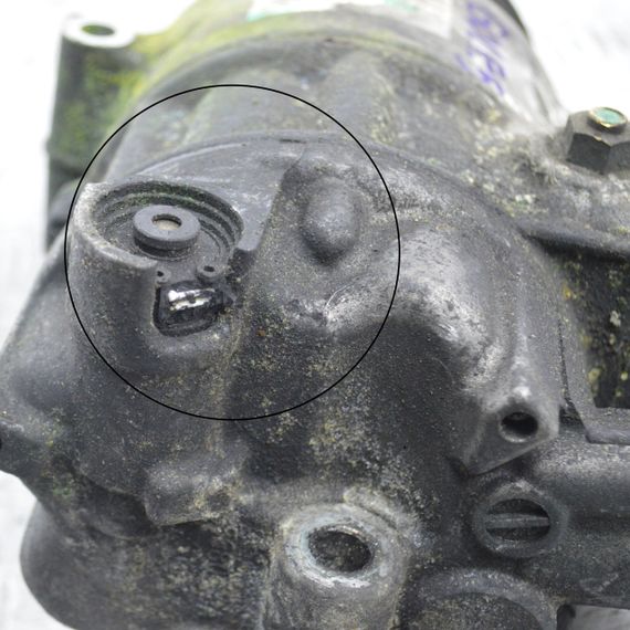 Компресор кондиціонера  Volkswagen VW Caddy II Golf IV Polo Sharan Фольксваген Кадди Гольф Шаран 1K0820803S | Зображення 5