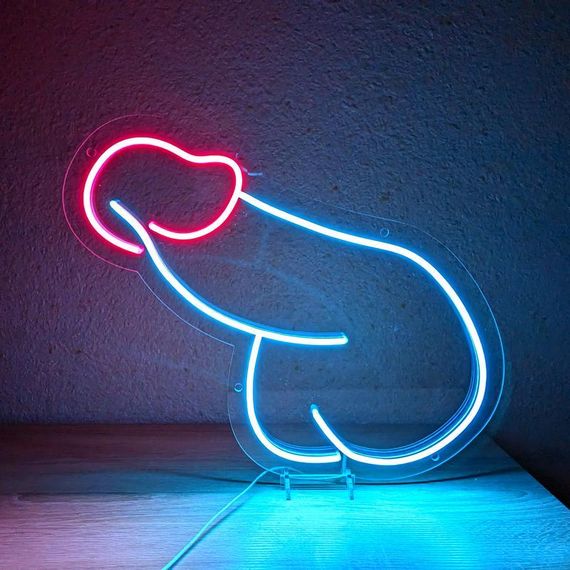 Неоновый светильник Пенис 280х170 acr-n000017 | Зображення 8