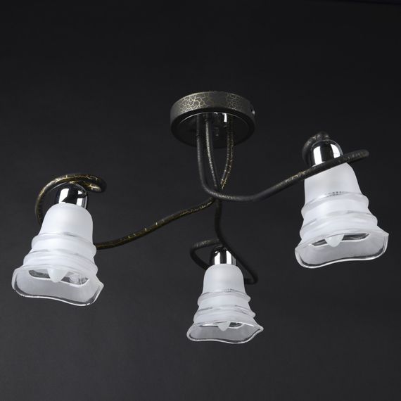 Люстра потолочная для кухни E14 40W BK (LK-285C/3) | Зображення 7