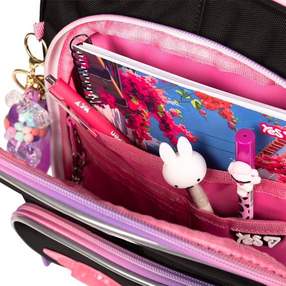 Шкільний рюкзак YES S-91M Pink Bear 550499 17.1 л | Зображення 7