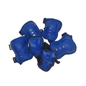 Детский набор защиты Bambi MS 0338 для колен, локтей, запястий Синий