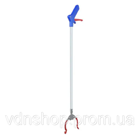 Зажим для мусора с длинной ручкой, резиновая кромка, профессиональный инвентарь HP-35015-39