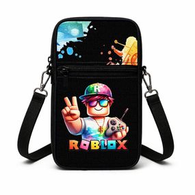 Сумка-чохол для телефону Roblox,дитяча сумка через плече, водонепроникна міні-сумка (4811)