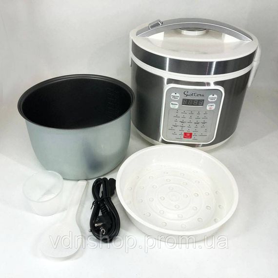 Мультиварка для дому якісна мультиварка Suntera AS-1020 1000 Вт, Багатофункціональна пароварка LT-58 | Зображення 5