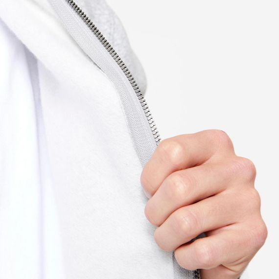 Толстовка на блискавці чоловіча світло-сіра - 2XL. | Зображення 6