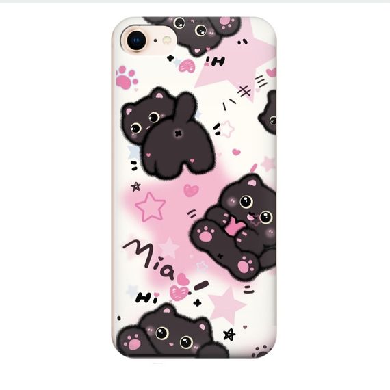 Чохол для iPhone 7 , iPhone 8 , iPhone SE 2 2020 , Iphone SE 3 2022 Чохол на замовлення Принт: Коти