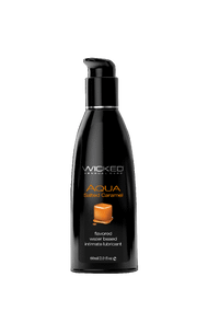Їстівний лубрикант зі смаком карамелі WICKED AQUA 60ML