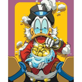 Картина по номерам "Денежный Скрудж" 16140-AC 40x50 см