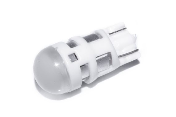 Светодиодная лампа AllLight T10  1 диод 1W Osram rp W2,1x9,5d WHITE 12V матовая
