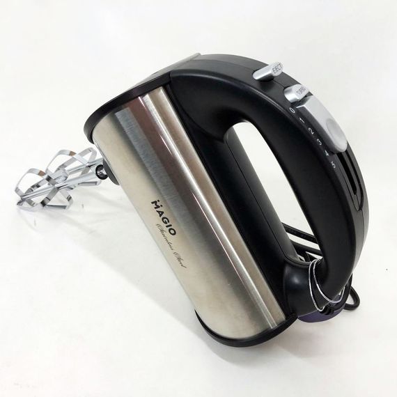 Миксер MAGIO MG-235, лучший ручной миксер, миксер для взбивания, миксер блендер ручной, миксер для кухни | Зображення 9