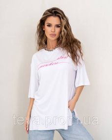 Футболка для жінок білий колір XXL FI_008097