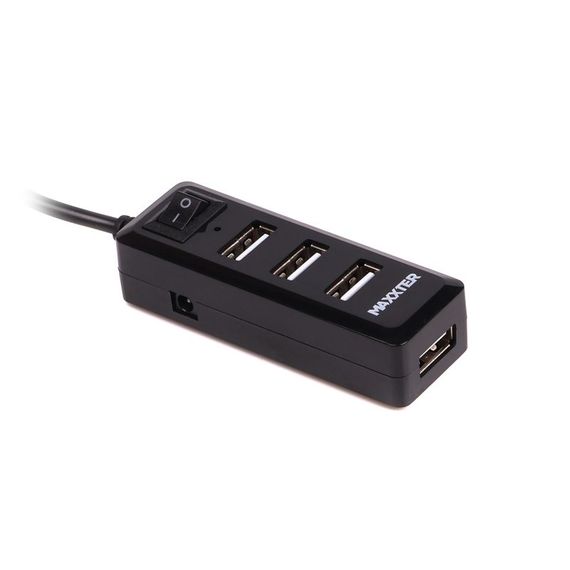 Хаб USB 2.0 Maxxter HU2A-4P-AC-03 | Зображення 1