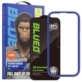 Защитное 3D стекло Blueo Hot Bending New для Apple iPhone 15 Pro (6.1") Черный