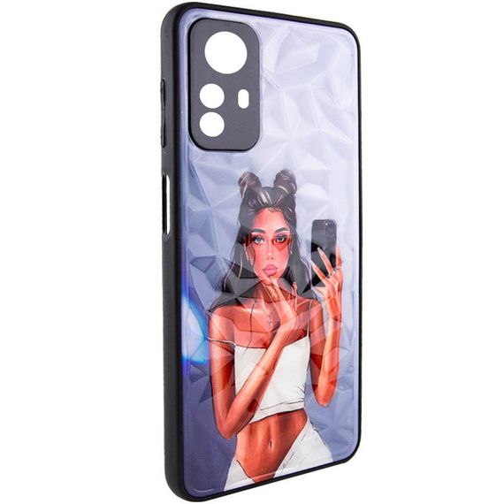 TPU+PC чохол Prisma Ladies для Xiaomi Redmi Note 12S TPU+PC, Black in White