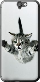 Чехол на HTC One A9 Летящий котёнок "2322u-156-17620"