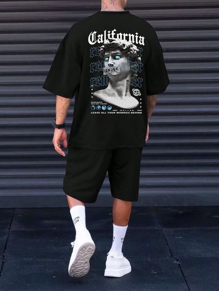 Комплект футболка та шорти ДТФ