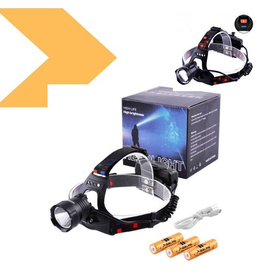 Налобний ліхтар з функцією Power Bank XQ-218-HP50 (47516-218_273) | Зображення 1