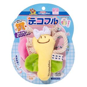 Іграшка з пищалкою для собак DoggyMan Decorated Butterfly, 12.5 см