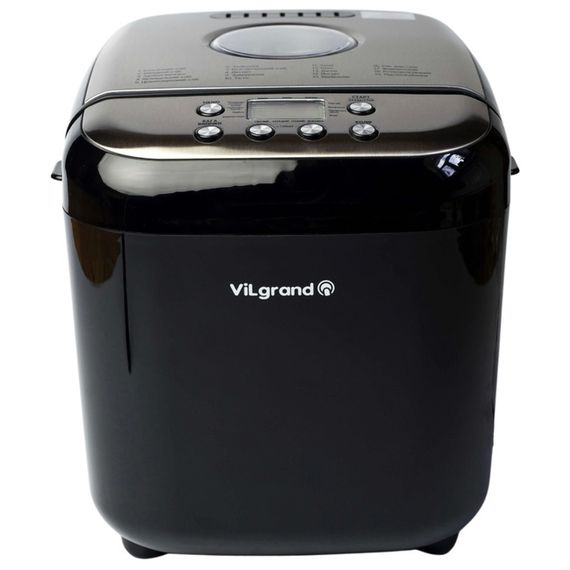 Хлібопічка ViLgrand VBM6091. Колір: чорний | Зображення 1