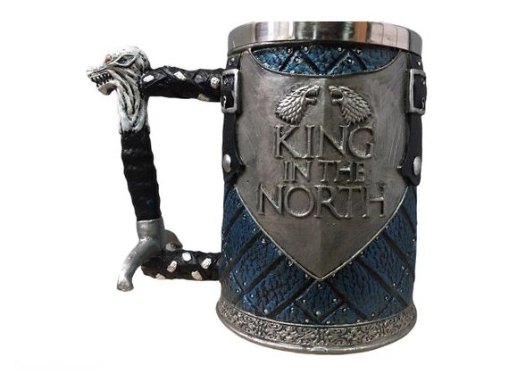 Кружка Чашка Келих Гра Престолів King in the North Targaryen 3D Король Півночі | Зображення 7