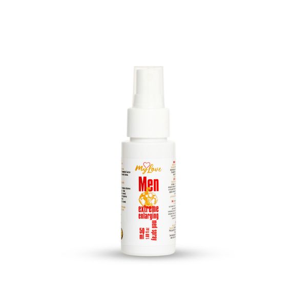 Увеличивающий спрей-лубрикант для мужчин - MyLove Man Extreme Enlarging Med Spray, 50 мл Sex Aura