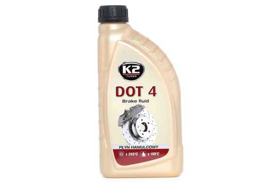 Гальмівна рідина K2, DOT 4, 1 л, T108