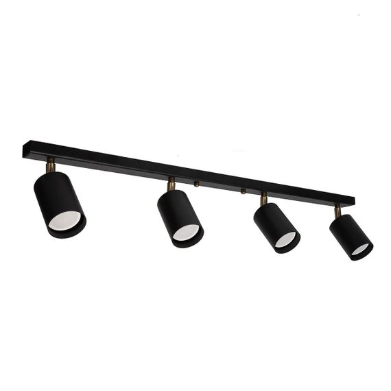 Світильник стельовий (спот) Chime GU10 904 Чорний, Atmolight