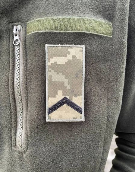 Погон ЗСУ Старший Солдат Піксель