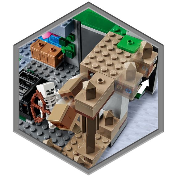 Конструктор LEGO Minecraft Підземелля скелетів 364 деталі (21189) | Зображення 6