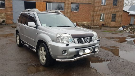 Передняя защита ST007 (нерж) для Nissan X-trail T30 2002-2007 гг | Зображення 2