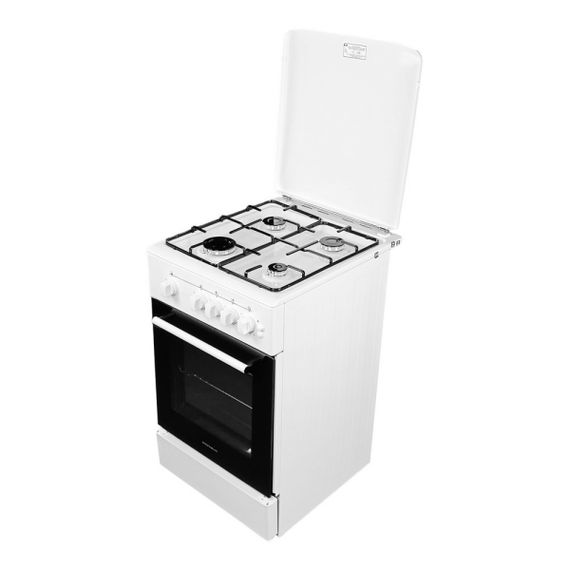 Плита газовая белая Grunhelm G4FM5611W | Зображення 3