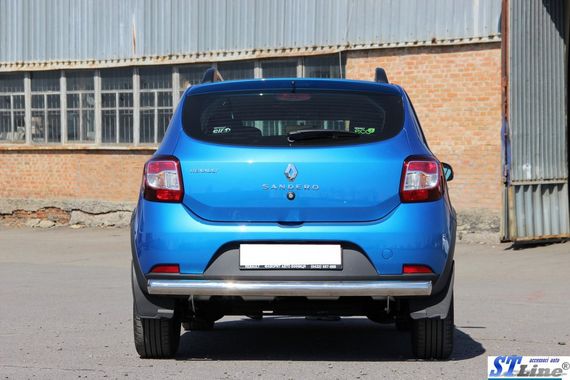 Задня дуга AK002 (нерж) для Dacia Sandero 2013-2020 рр | Зображення 4
