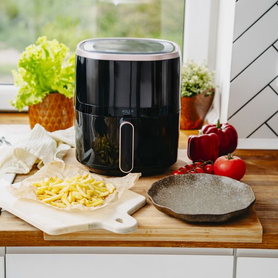 Аэрофритюрница Adler AD 6322, 5 л, мультипечь без масла, аэрогриль | Зображення 8