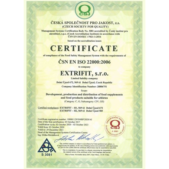 L-карнитин Extrifit Carni 120000mg Liguid ( 10ml-1200mg ) 1000ml (Cherry) | Зображення 1