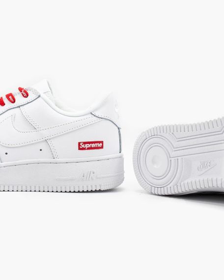 Кросівки Air Force 1 '07 Supreme "White" весна / літо / осінь 0385 37 23.5 см | Зображення 2