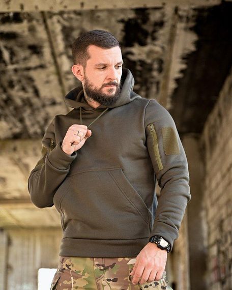 Тактична худі TERNOVA олива Авіація ПП7972 | Зображення 1