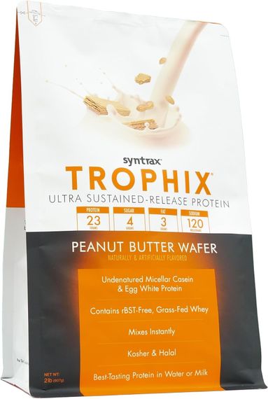 Протеин Syntrax Trophix (66 % protein) 907g (Peanut Butter Wafer) | Зображення 2