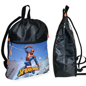 Рюкзак-мешок для школы Человек-паук "Spider-Man"детская сумка для обуви и спортивной одежды (01506)