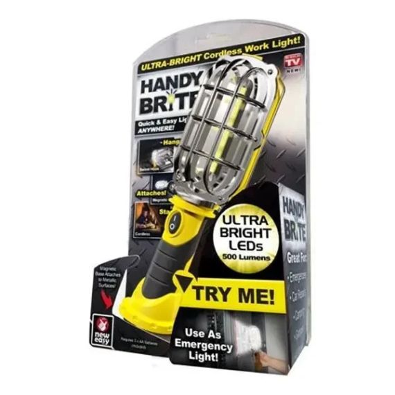 Беспроводная светодиодная лампа SUNROZ Handy Brite фонарь c магнитным основанием 10W | Зображення 3