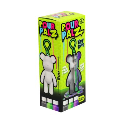 Набор для творчества ToyMonster Pour Palz Флюид Арт - Брелок Мишка (GS-G08162) | Зображення 6
