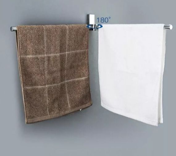 Рушникотримач подвійний Frap поворотний F1812 | Зображення 2