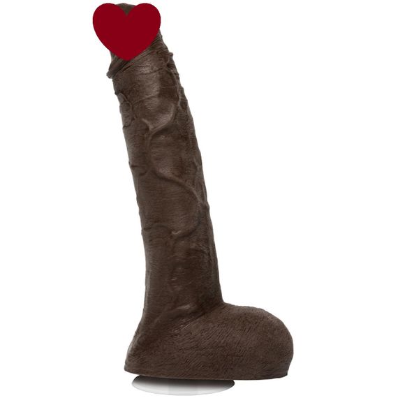 Фалоімітатор Doc Johnson Jason Luv 10 Inch Cock, зі зліпка пеніса, Vac-U-Lock, діаметр 5,1 см Sex Aura