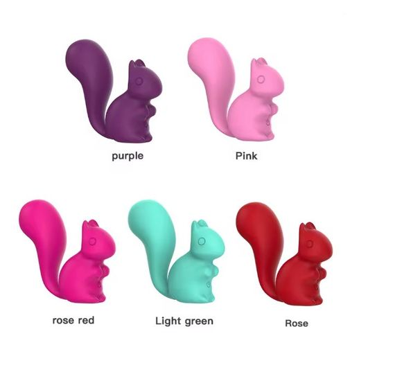 Міні-вібратор кліторальний Every Night Toys Debbie у формі білочки фіолетовий, 10 режимів вібрації Sex Aura | Зображення 5