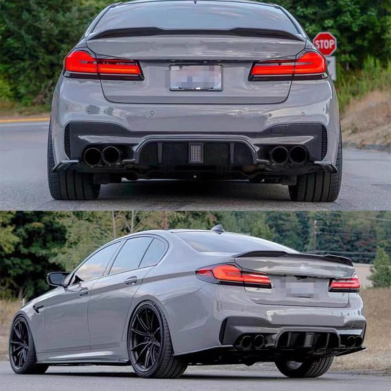 Спойлер PSM-Style V3 (для G30/F90, Карбон) для BMW 5 серия G30/31 2017-2023 гг | Зображення 1