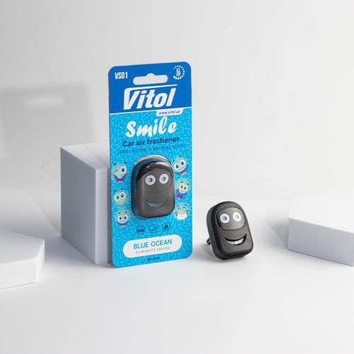 Освіжувач повітря Vitol Smile Blue Ocean 4мл | Зображення 1