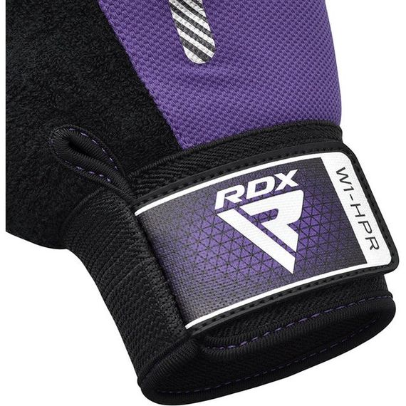 Рукавички для фітнесу RDX W1 Half Purple S | Зображення 4
