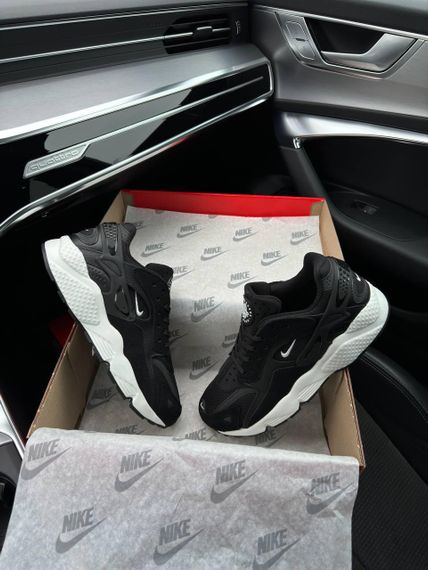 Кроссовки мужские Air Huarache Runner Black White , Вьетнам 45 28.5 см | Зображення 5