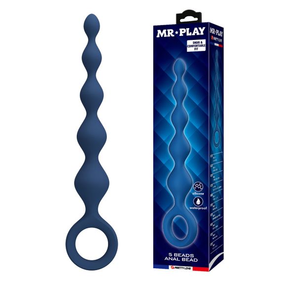 Анальний стимулятор MR Play 5 Beads Anal Bead Sex Aura